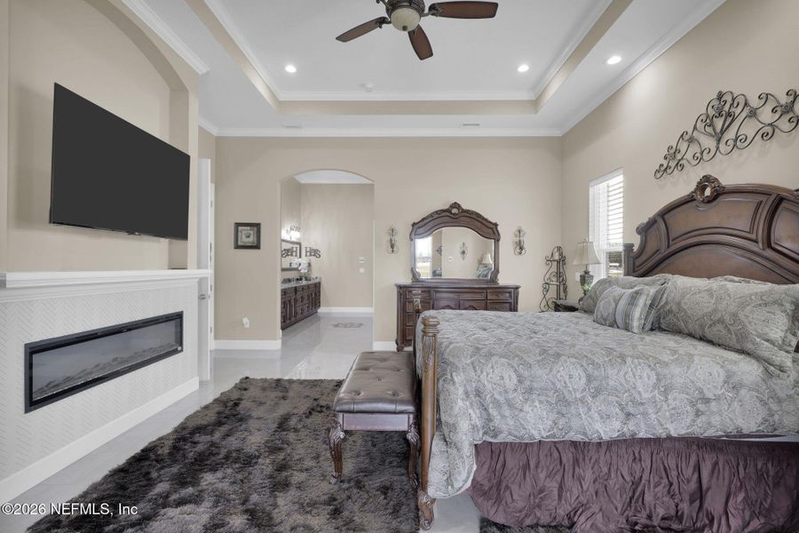 Furnished interior view inside a new home in , Jacksonville (Image 9).