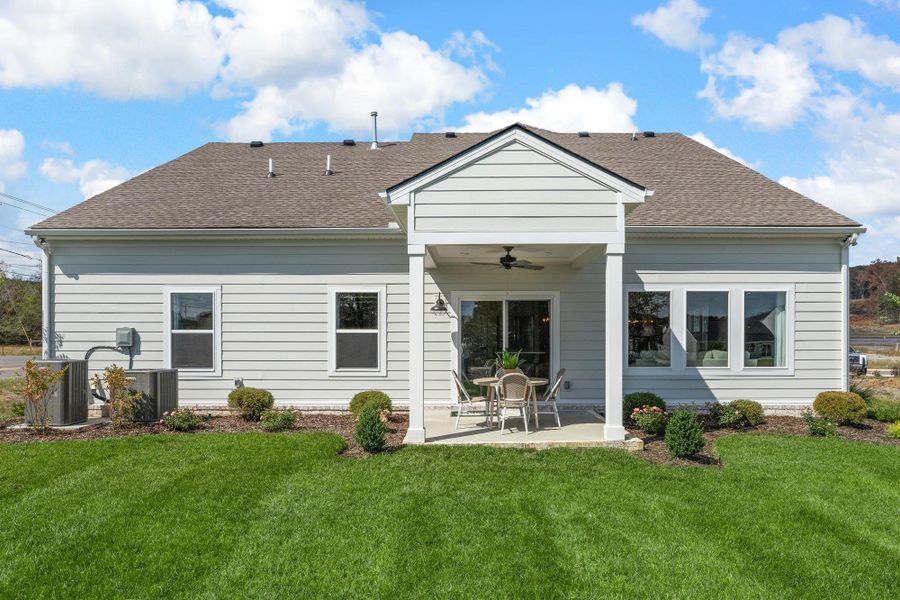 The Courtland Rear Exterior The Courtland Rear Exterior