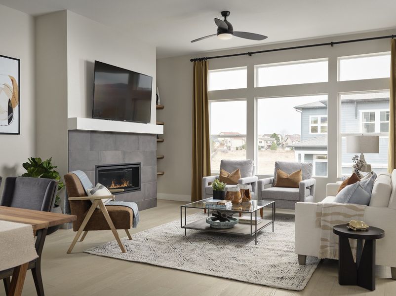 The Cherry Oak - Living Room