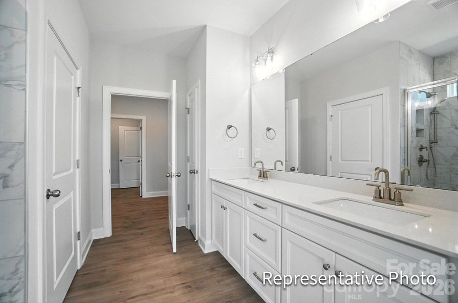 Furnished interior view inside a new home in Waterford Commons, Rock Hill (Image 7).