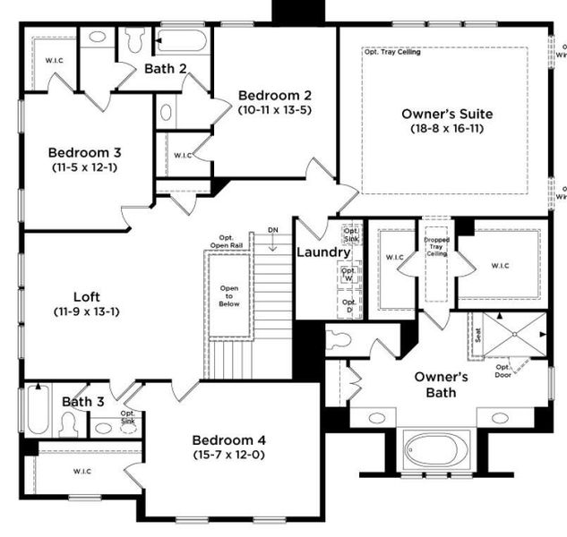 2D floor plan layout of this home in Oak Bend, James Island, SC (Image 3). 2D floor plan layout of this home in Oak Bend, James Island, SC (Image 3).