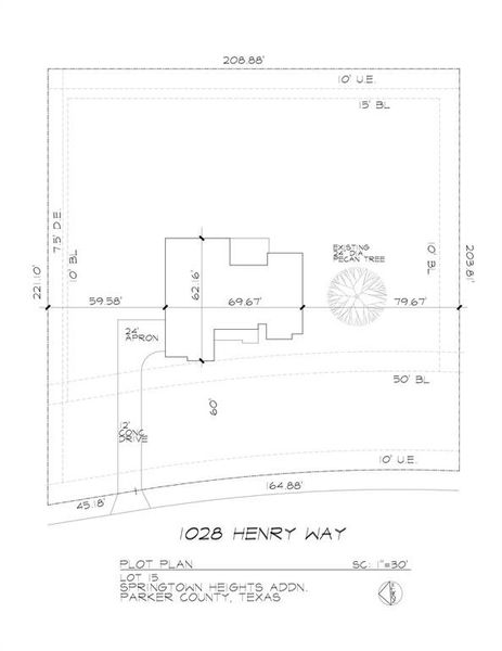 2D floor plan layout of this home in , Springtown, TX (Image 4).
