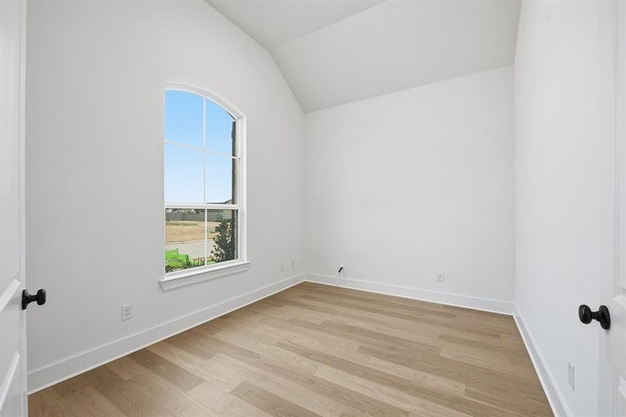 Spacious, unfurnished interior of a new home in Pecan Square: 50ft. lots, Northlake (Image 18).
