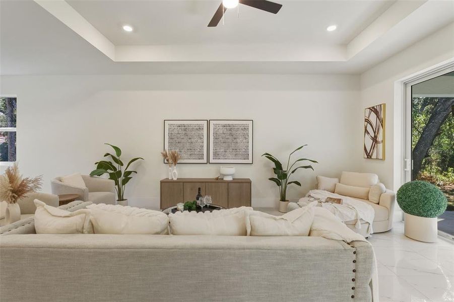 Furnished interior view inside a new home in , Port Charlotte (Image 12). Furnished interior view inside a new home in , Port Charlotte (Image 12).