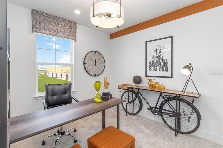 Furnished interior view inside a new home in Magnolia Reserve, Ocoee (Image 7).