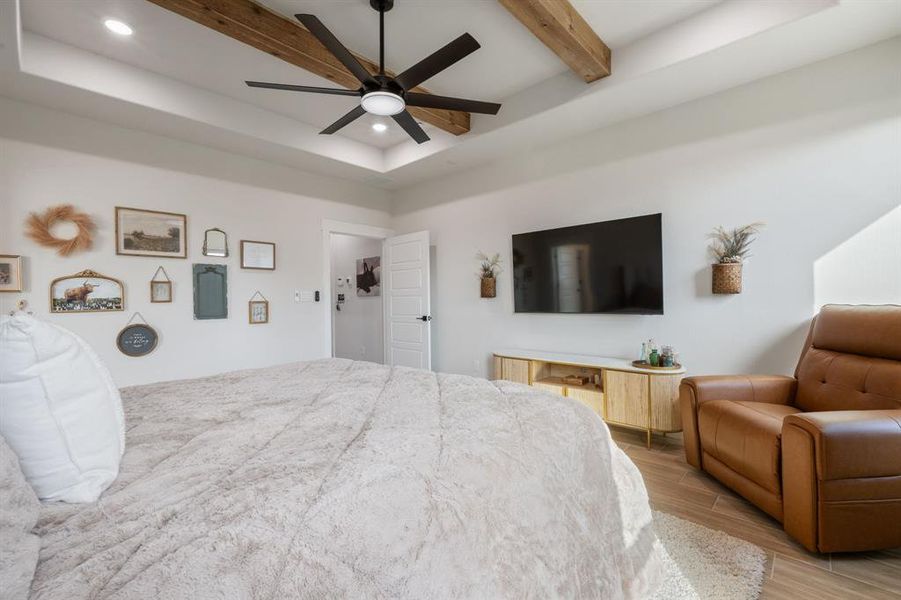 Furnished interior view inside a new home in Pecan Plantation, Granbury (Image 29).