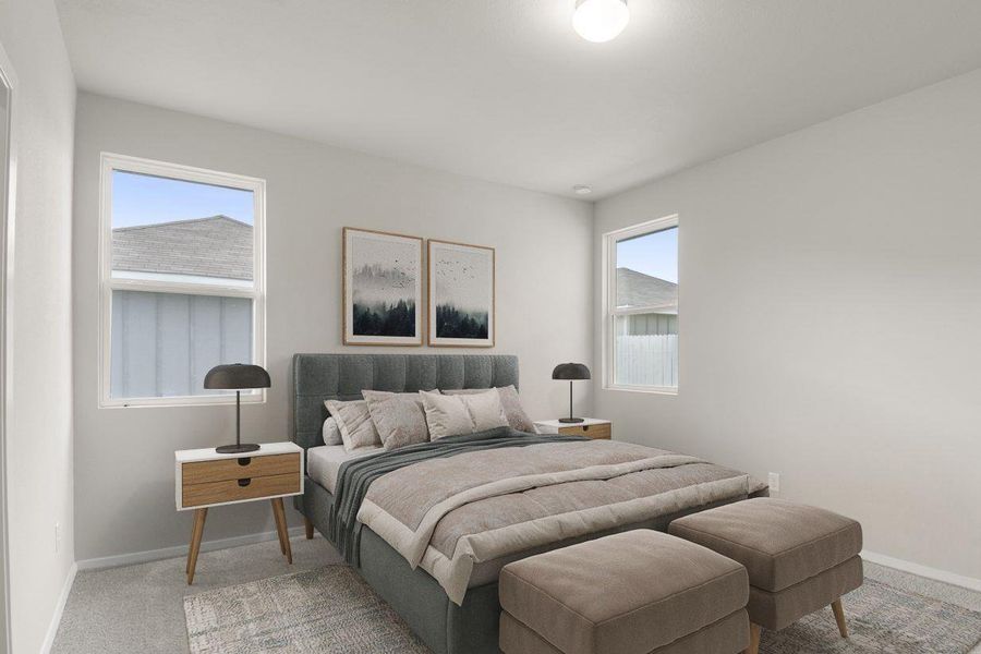 Furnished interior view inside a new home in Casetta Ranch, Kyle (Image 15).