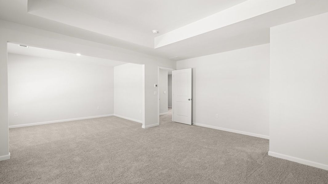 Representative unfurnished interior of a home built from the Carroll ll by D.R. Horton in Braselton Village, Braselton (Image 24).