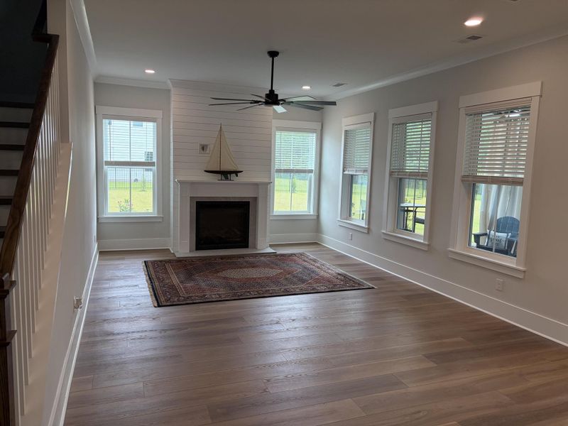 Spacious, unfurnished interior of a new home in , Awendaw (Image 12).