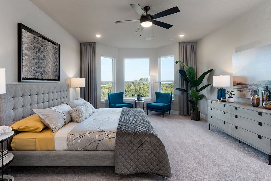 Representative furnished interior of a home built from the Driftwood by Taylor Morrison in Nolina 50s, Georgetown (Image 10).