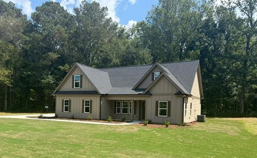 Front exterior of a new home in , Talking Rock, GA, highlighting curb appeal (Image 1). Front exterior of a new home in , Talking Rock, GA, highlighting curb appeal (Image 1).