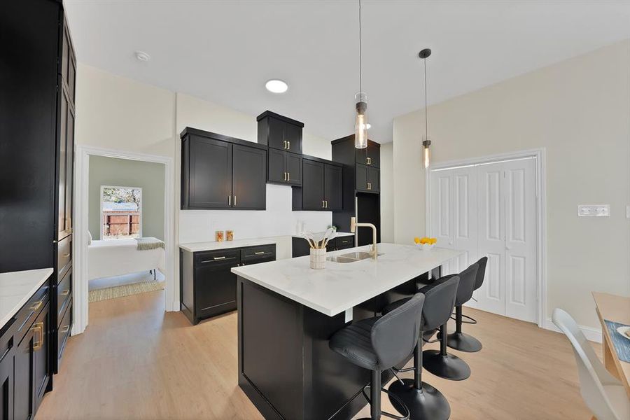 Furnished interior view inside a new home in , Fort Worth (Image 14). Furnished interior view inside a new home in , Fort Worth (Image 14).