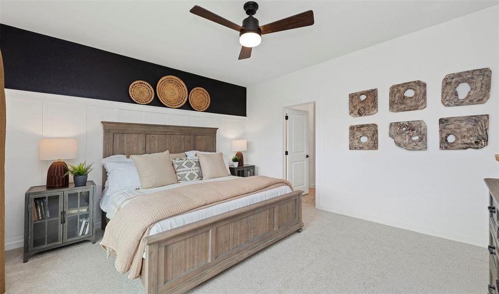 Furnished interior view inside a new home in Caldwell Lakes, Dallas (Image 26).