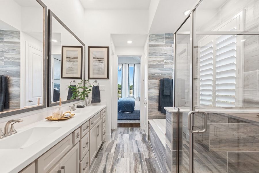 Representative Primary Bathroom - some options shown