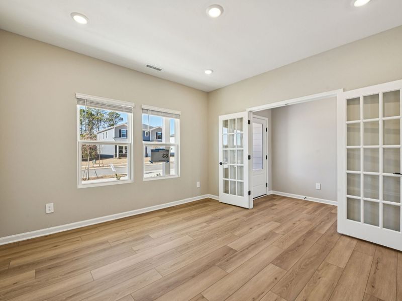 Spacious, unfurnished interior of a new home in Barrow Meadows, Zebulon (Image 16). Spacious, unfurnished interior of a new home in Barrow Meadows, Zebulon (Image 16).