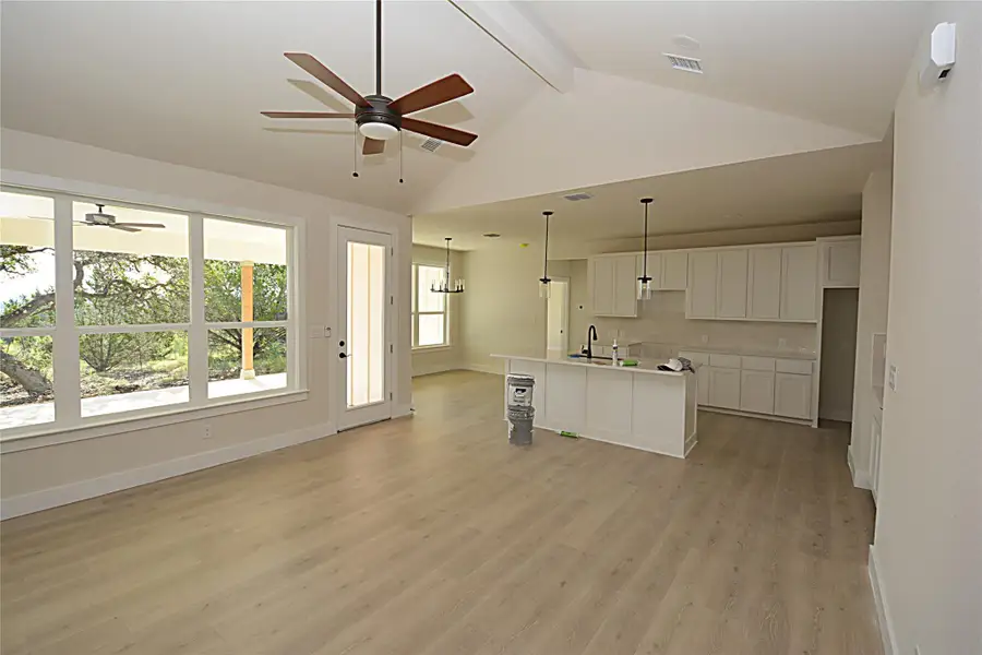 Furnished interior view inside a new home in , Fischer (Image 5). Furnished interior view inside a new home in , Fischer (Image 5).