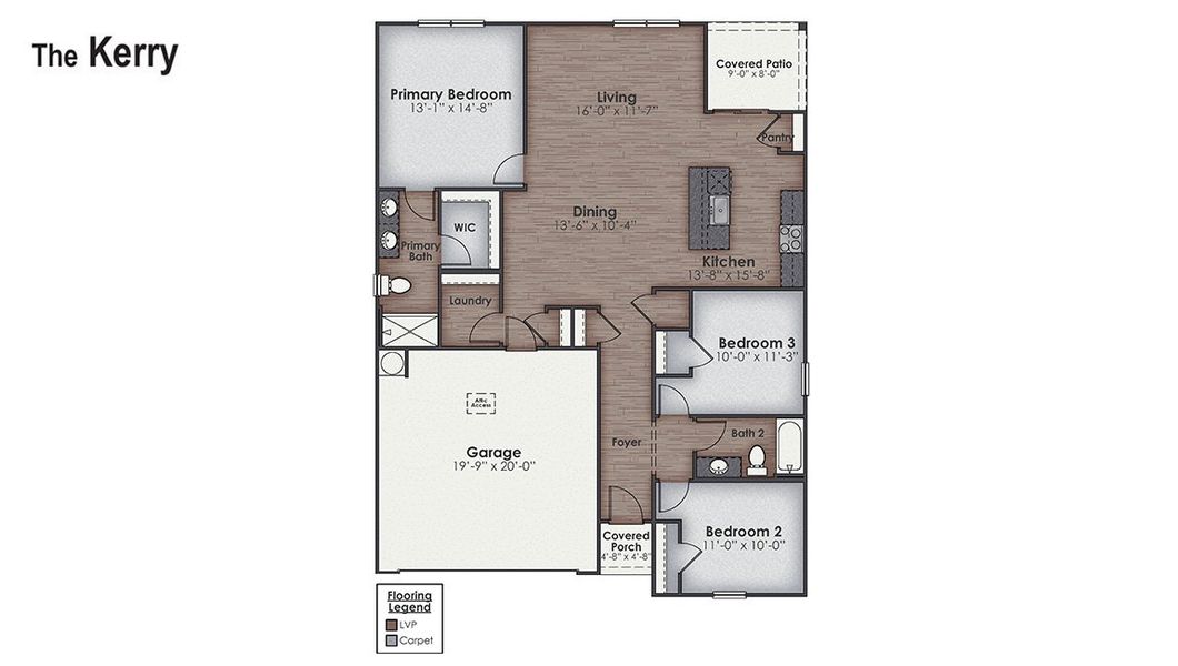 2D floor plan layout of this home in Bella Point, Bolivia, NC (Image 4).