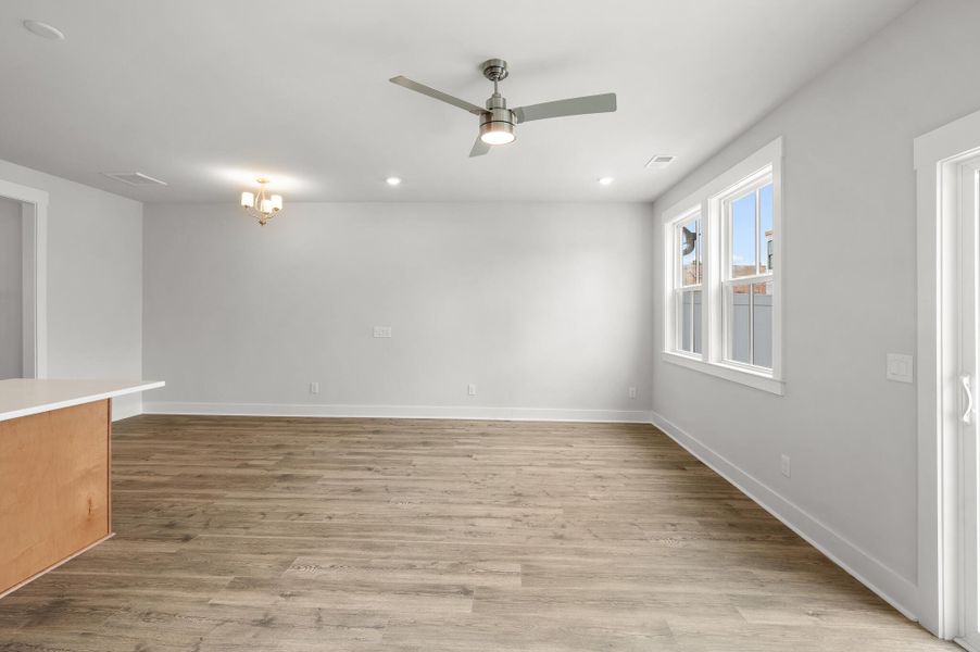 Photo is of a similar home