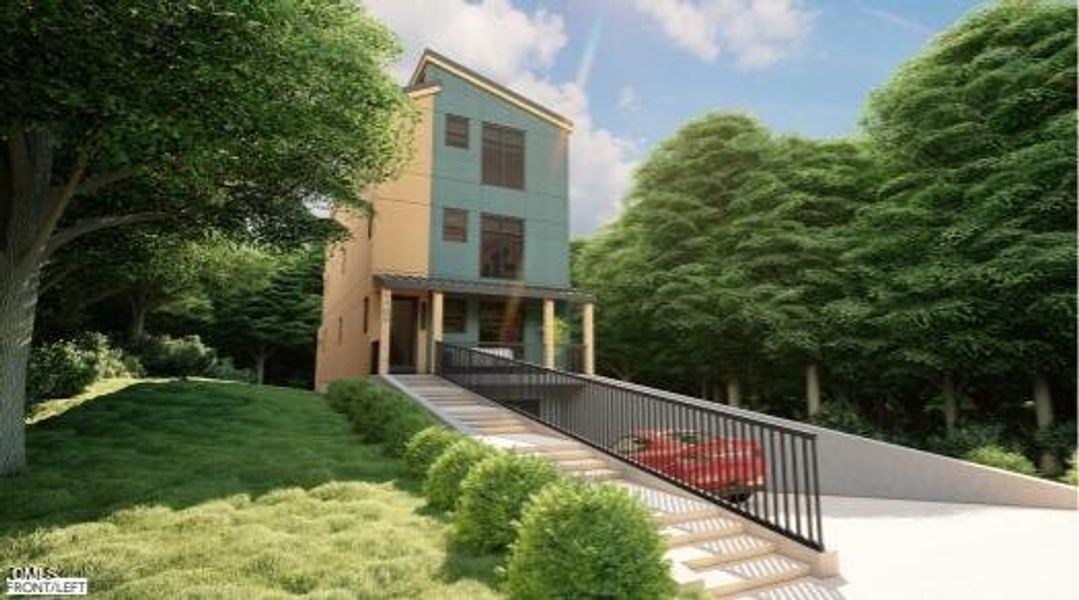 Exterior Rendering 5 - Front Left