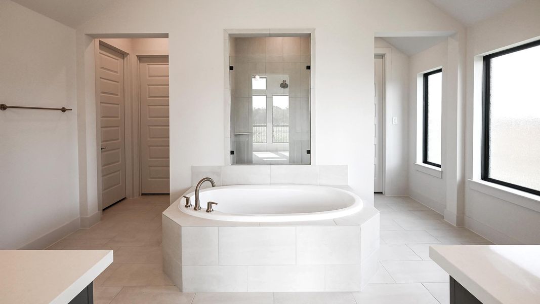Furnished interior view inside a new home in Juniper Springs, Lockhart (Image 8).