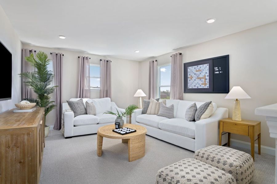 Representative furnished interior of a home built from the 2177 Modeled by KB Home in Wellington Pointe Classic, Monroe (Image 7). Representative furnished interior of a home built from the 2177 Modeled by KB Home in Wellington Pointe Classic, Monroe (Image 7).