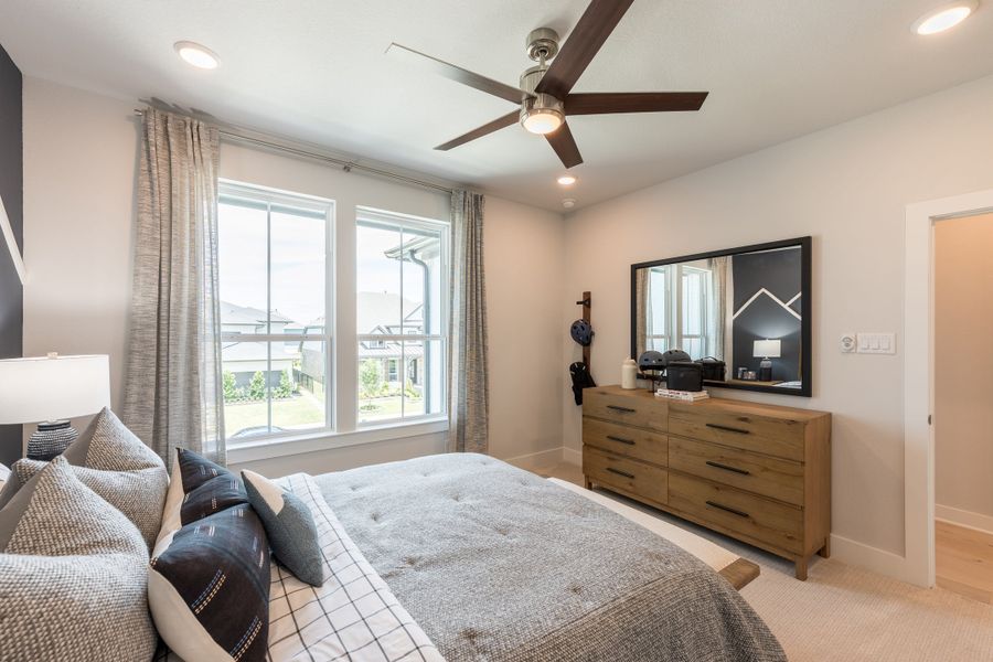 Furnished interior view inside a new home in Evergrove, Richmond (Image 29).