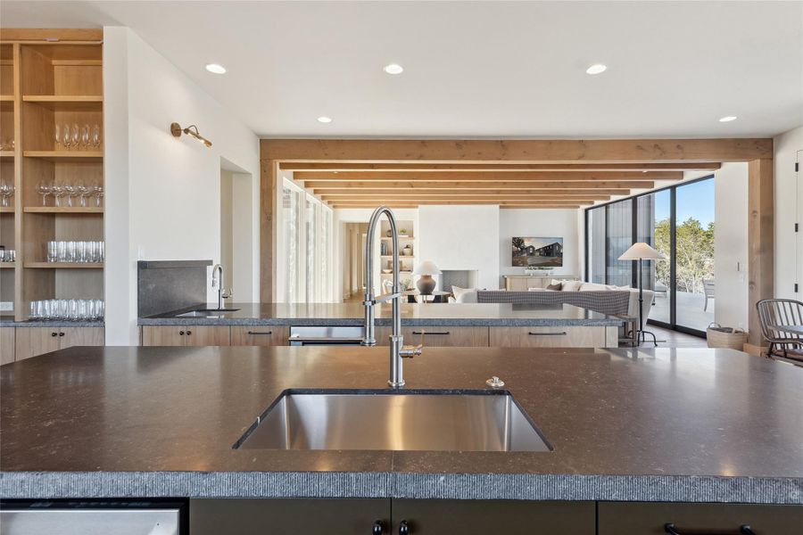 Furnished interior view inside a new home in , Spicewood (Image 12).