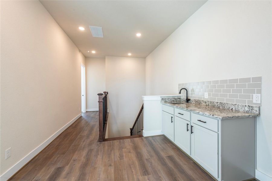 Coffee bar outside primary bedroom on 2nd floor