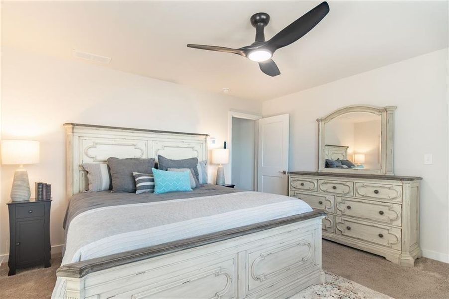 Furnished interior view inside a new home in Campground Crossing, McDonough (Image 5).