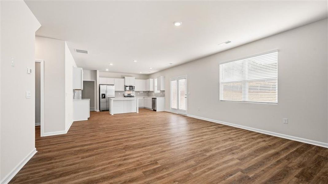 Spacious, unfurnished interior of a new home in Bridle Creek, Locust Grove (Image 15). Spacious, unfurnished interior of a new home in Bridle Creek, Locust Grove (Image 15).