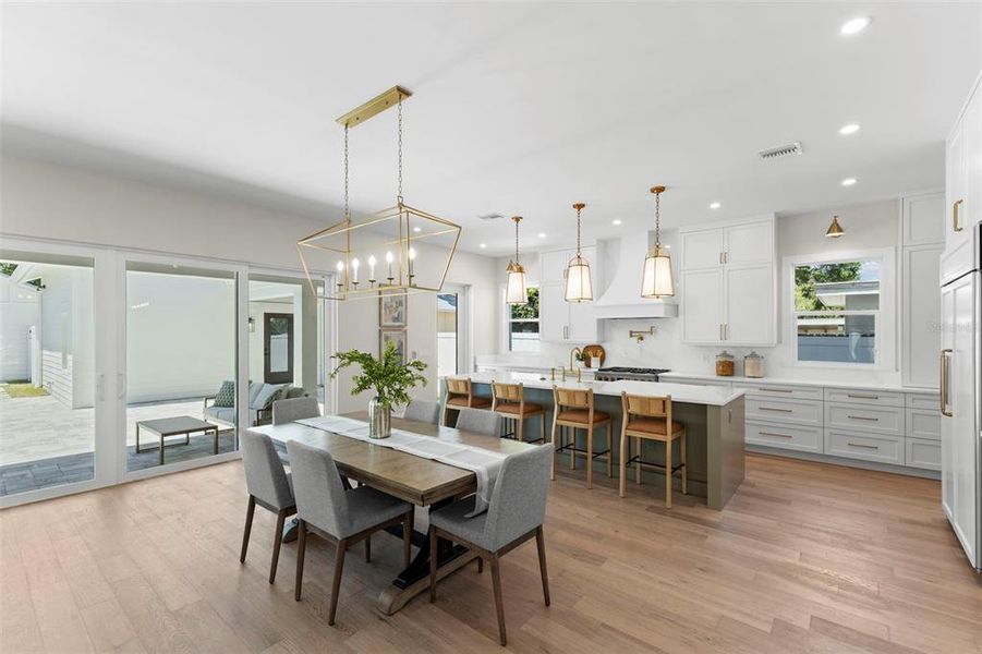 Furnished interior view inside a new home in , St. Petersburg (Image 11).