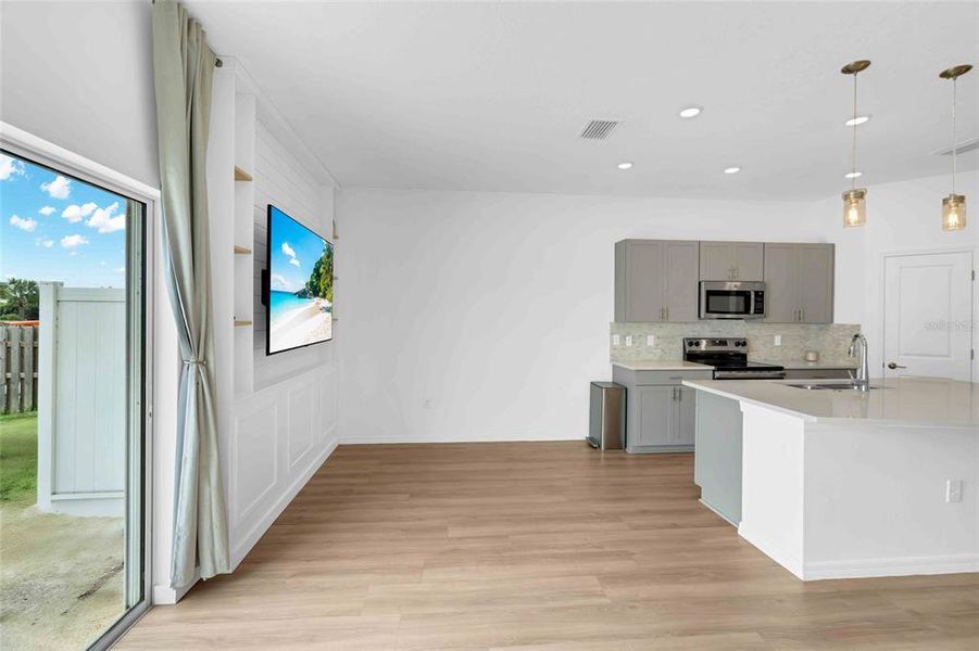 Furnished interior view inside a new home in , Sarasota (Image 13). Furnished interior view inside a new home in , Sarasota (Image 13).