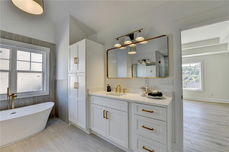 Furnished interior view inside a new home in , Jefferson (Image 15).
