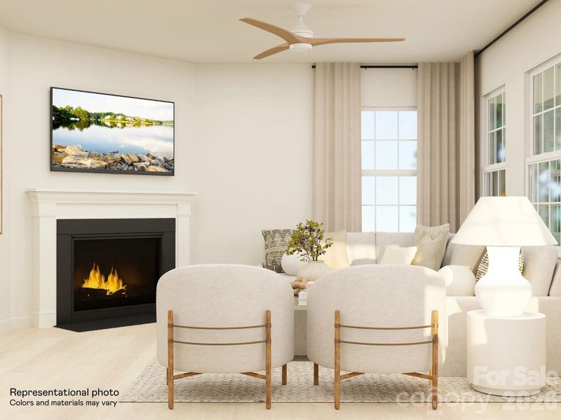 Furnished interior view inside a new home in Roselyn, Lancaster (Image 9). Furnished interior view inside a new home in Roselyn, Lancaster (Image 9).