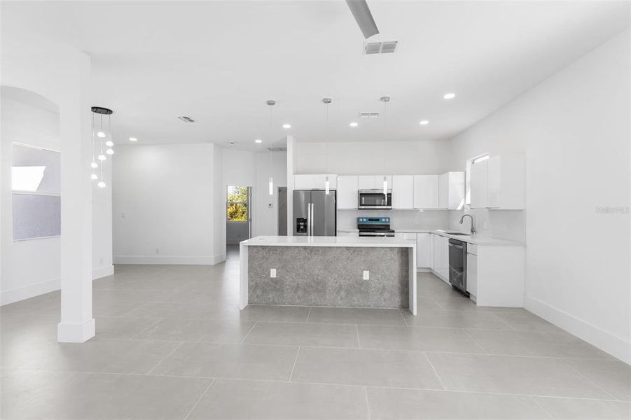 Furnished interior view inside a new home in , Lehigh Acres (Image 13).