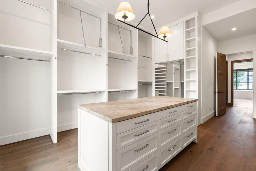 Furnished interior view inside a new home in , Houston (Image 25).