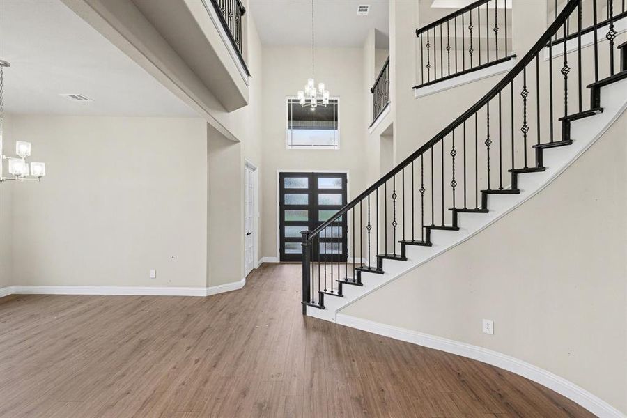 Spacious, unfurnished interior of a new home in , Prosper (Image 22).