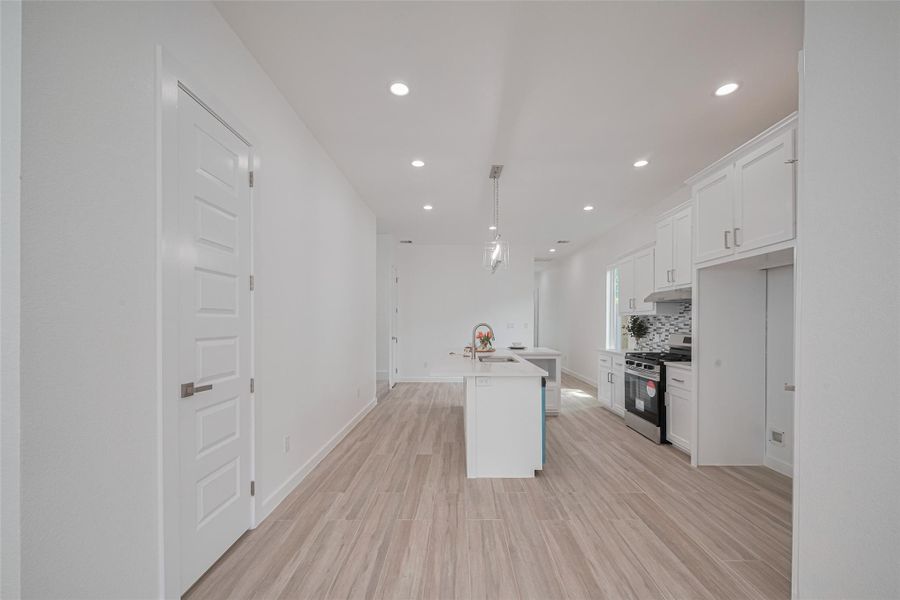 Furnished interior view inside a new home in , Houston (Image 3).