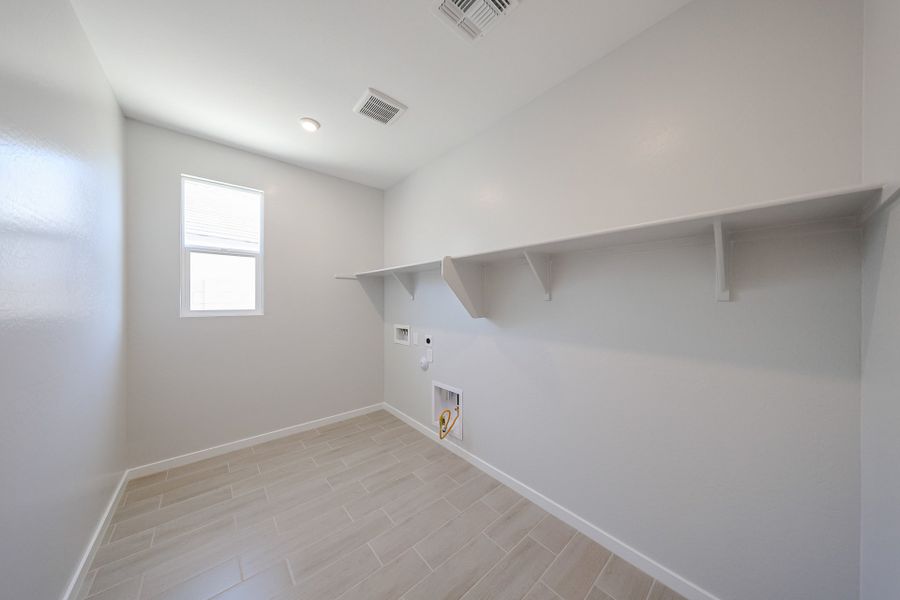 A room with white walls.