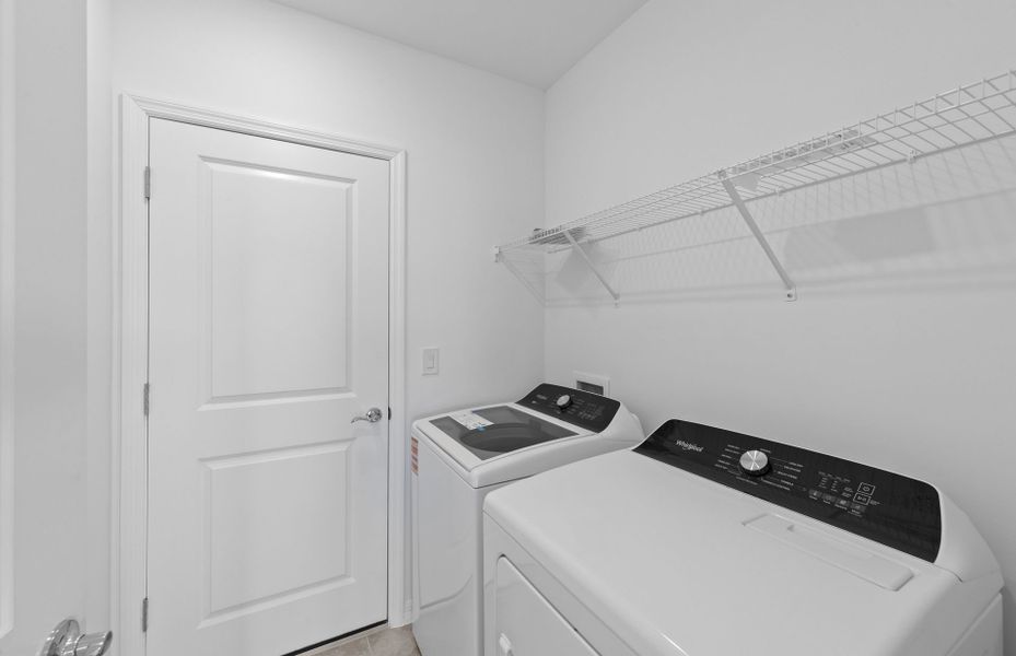 Spacious laundry room Spacious laundry room