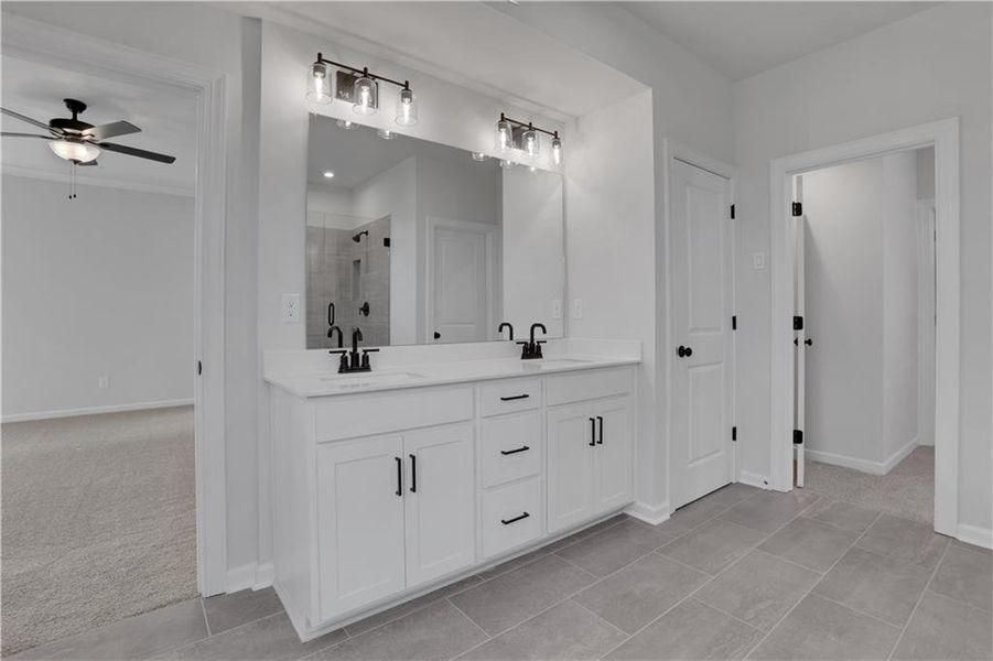 Furnished interior view inside a new home in Poppy at GreenHouse, Marietta (Image 10).