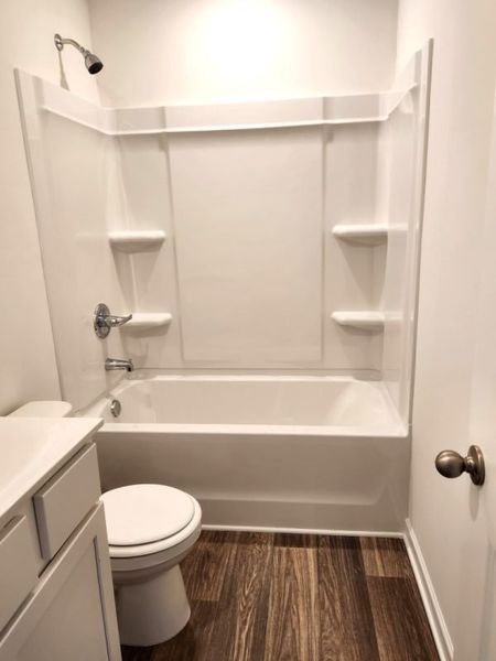 Representative furnished interior of a home built from the Boxwood Townhome by Piedmont Residential in The Retreat at Browns Ridge, Newnan (Image 12).