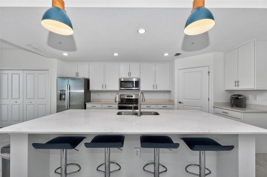 Furnished interior view inside a new home in Wellen Park Golf & Country Club, Venice (Image 46).