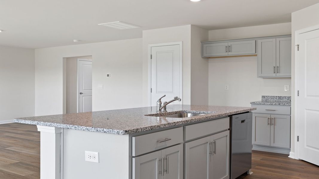 Furnished interior view inside a new home in Cloverdale Hills, Piedmont (Image 10). Furnished interior view inside a new home in Cloverdale Hills, Piedmont (Image 10).