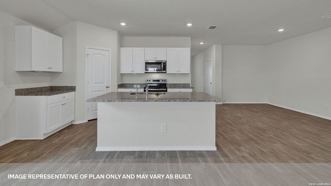 Furnished interior view inside a new home in Arroyo Ranch, Seguin (Image 6).