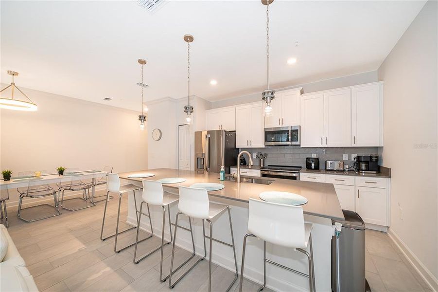Furnished interior view inside a new home in , Kissimmee (Image 5).