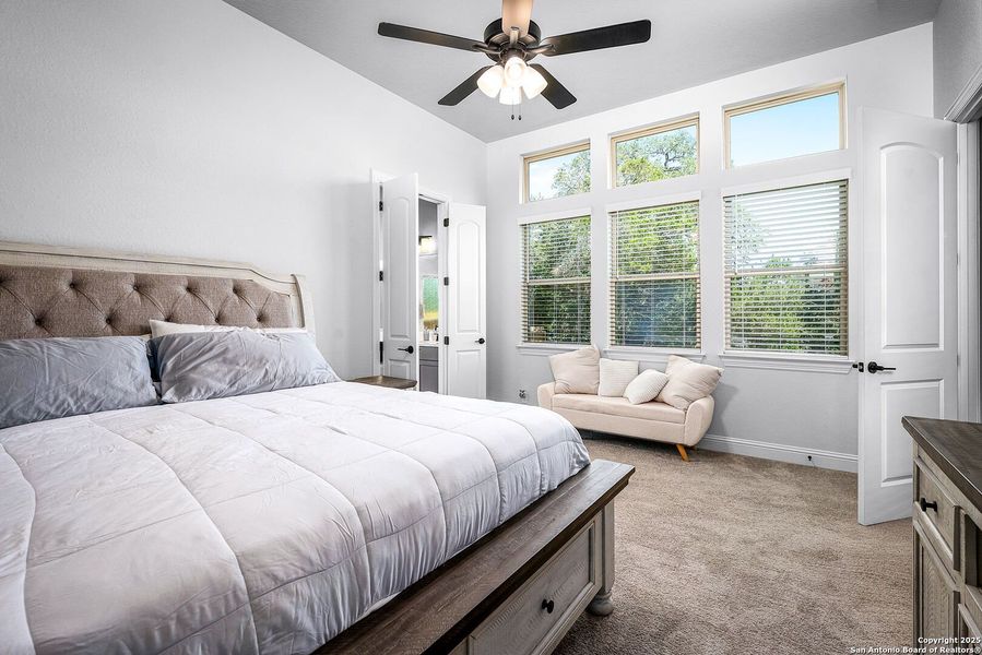 Furnished interior view inside a new home in , New Braunfels (Image 8).