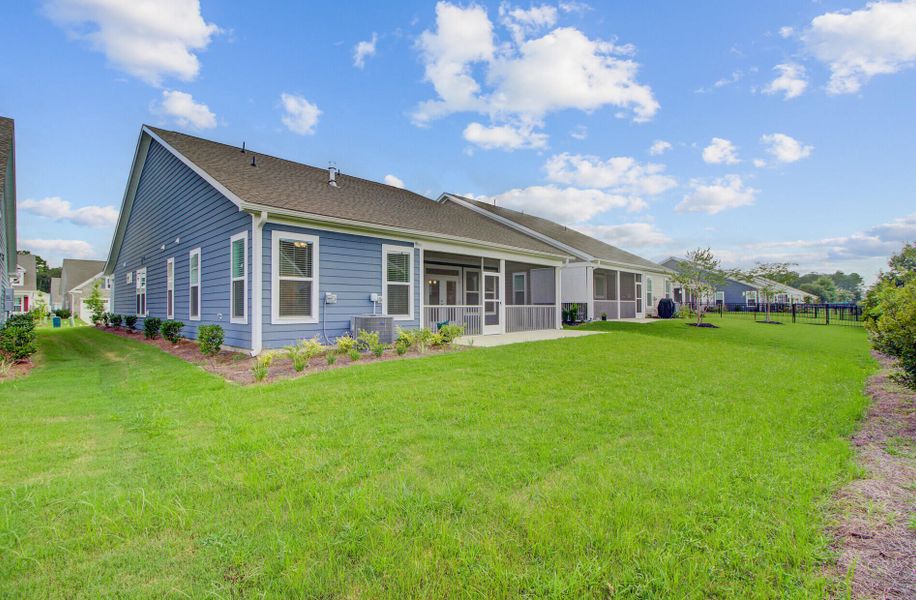 Front exterior of a new home in , Summerville, SC, highlighting curb appeal (Image 39). Front exterior of a new home in , Summerville, SC, highlighting curb appeal (Image 39).