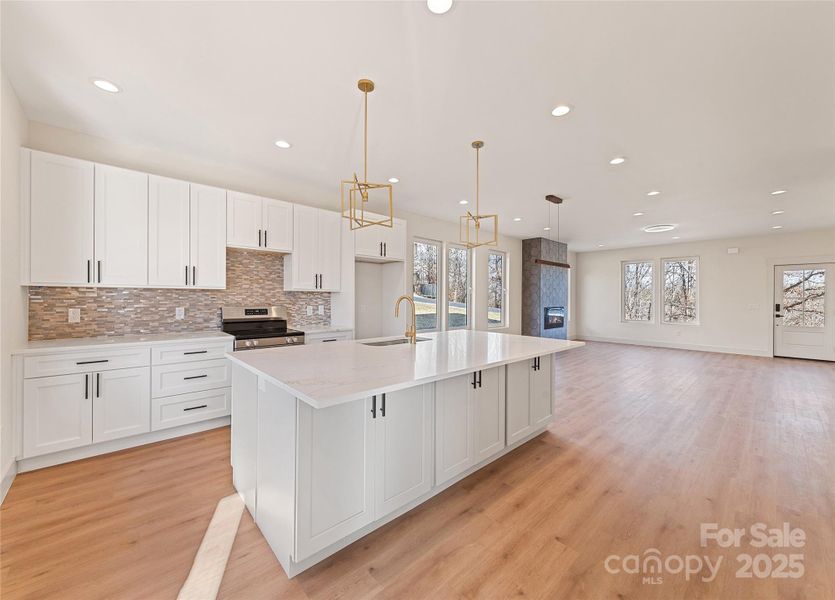 Furnished interior view inside a new home in , Alexander (Image 7).