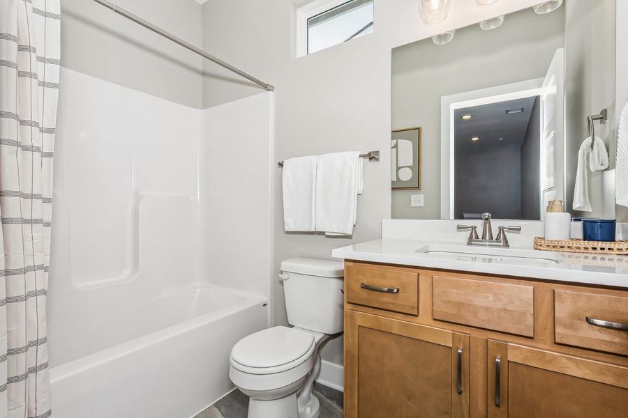 Furnished interior view inside a new home in Heritage Commons, Andover (Image 22).